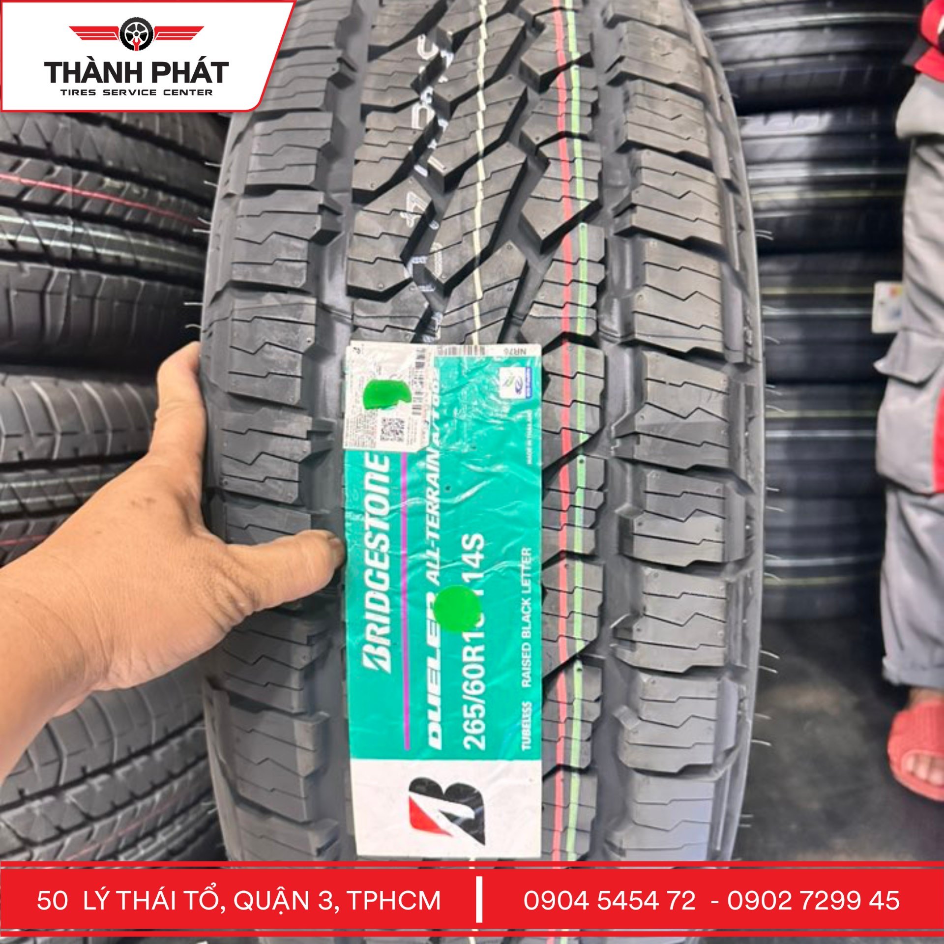 Bridgestone Dualer AT-2 mới của nhà Bridgestone đem lại trải nghiệm tuyệt vời với dòng lốp địa hình mới