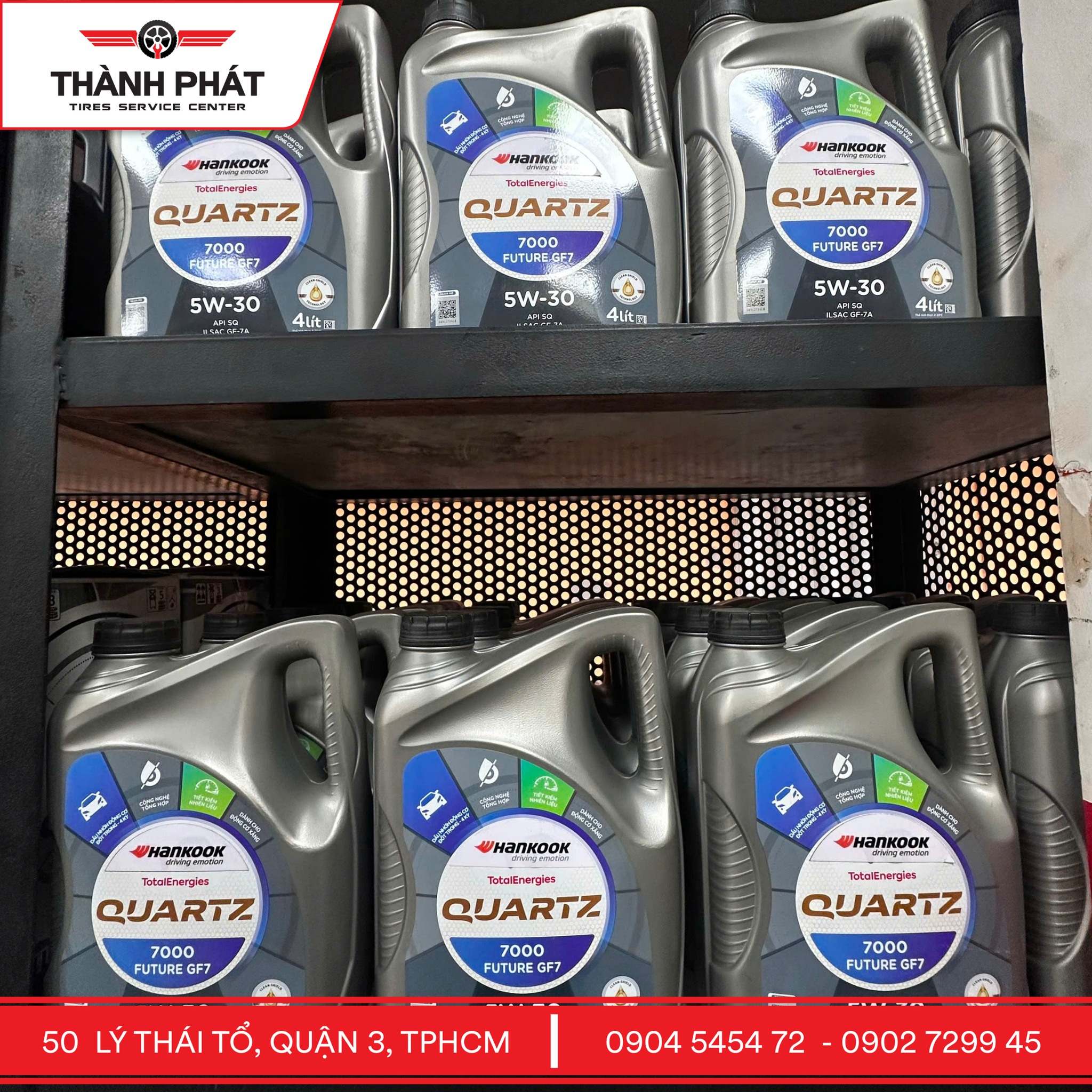 THAY NHỚT NGAY – NHẬN QUÀ LIỀN TAY TẠI TRUNG TÂM DỊCH VỤ LỐP XE THÀNH PHÁT