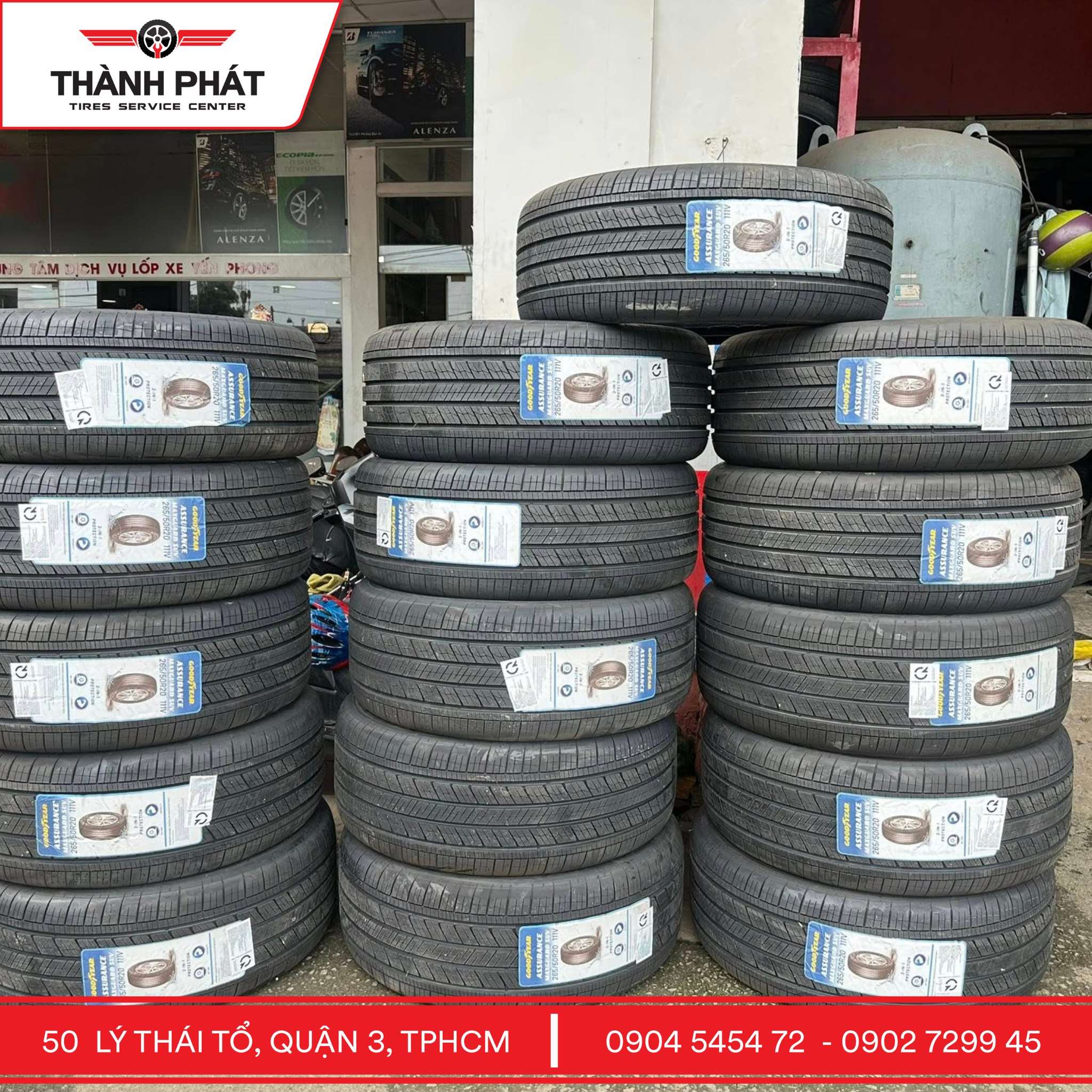 Là dòng lốp hàng đầu tại Hoa Kỳ, Goodyear vẫn là sự lựa chọn tối ưu cho dòng Ford Everest