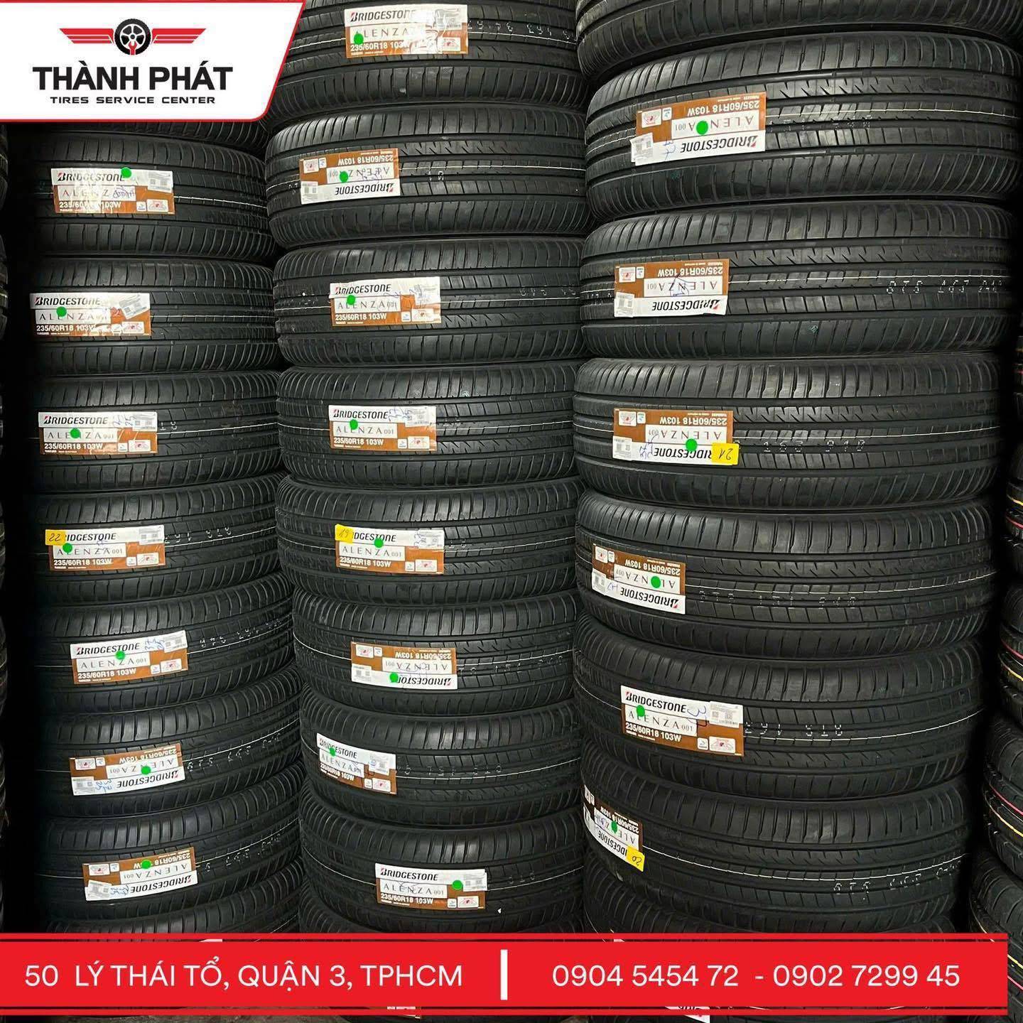 Bridgestone Alenza 001 dòng lốp cao cấp đem lại cảm giác lái tuyệt hảo êm ái an toàn cho các dòng xe CUV và SUV