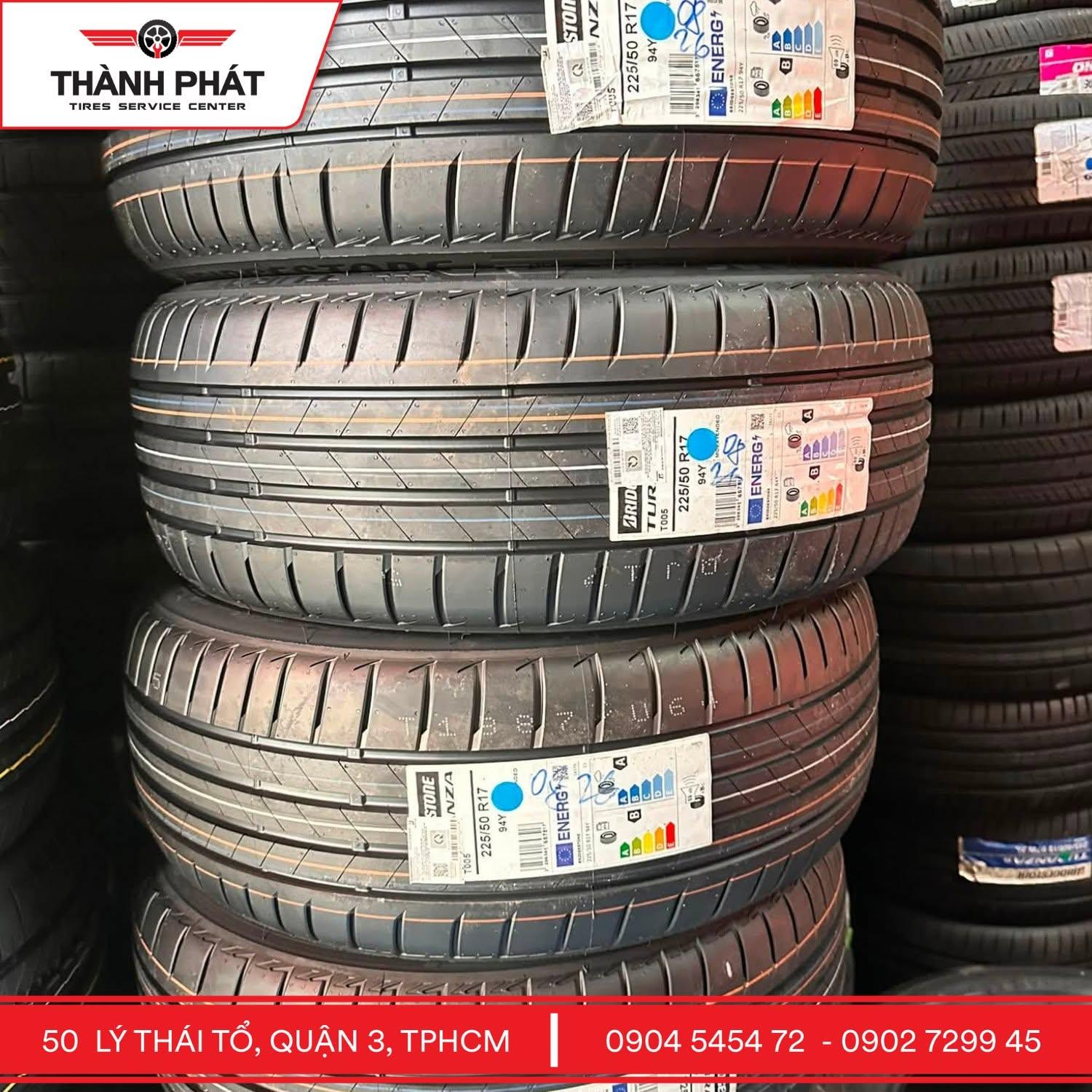 BRIDGESTONE - dòng lốp hàng đầu trên thế giới và là dòng lốp theo xe của nhiều dòng xe cao cấp như BMW, Mercedes, Porsche...