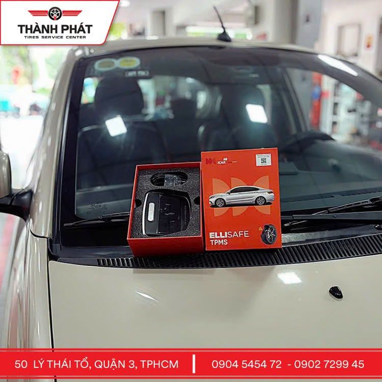 XE CÓ CẢM BIẾN ÁP SUẤT LỐP, ĐI XA CŨNG YÊN TÂM HƠN