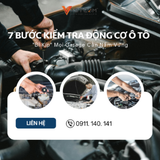 7 Bước Kiểm Tra Động Cơ Ô Tô Cơ Bản - 