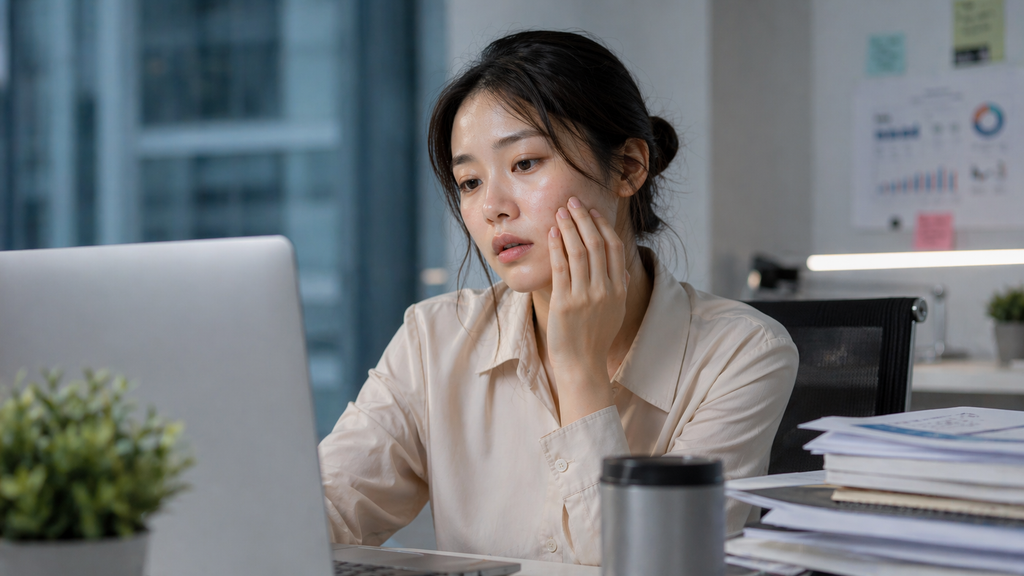 Chăm Da Trong Phòng Máy Lạnh: Vì Sao Ngồi Văn Phòng Mà Da Vẫn Xuống Sắc?