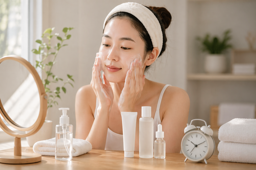 Một Routine Ít Bước Nhưng Đủ Cho Làn Da Bận Rộn Mỗi Ngày