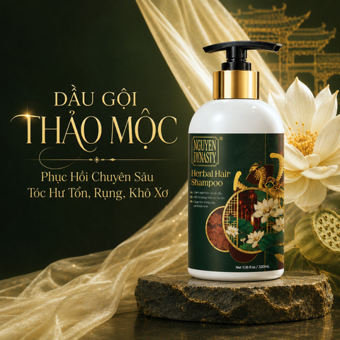 Ra Mắt Dầu Gội Thảo Mộc Cao Cấp Phục Hồi Chuyên Sâu Tóc Hư Tổn Gãy Rụng, Đạt Chuẩn FDA Mỹ