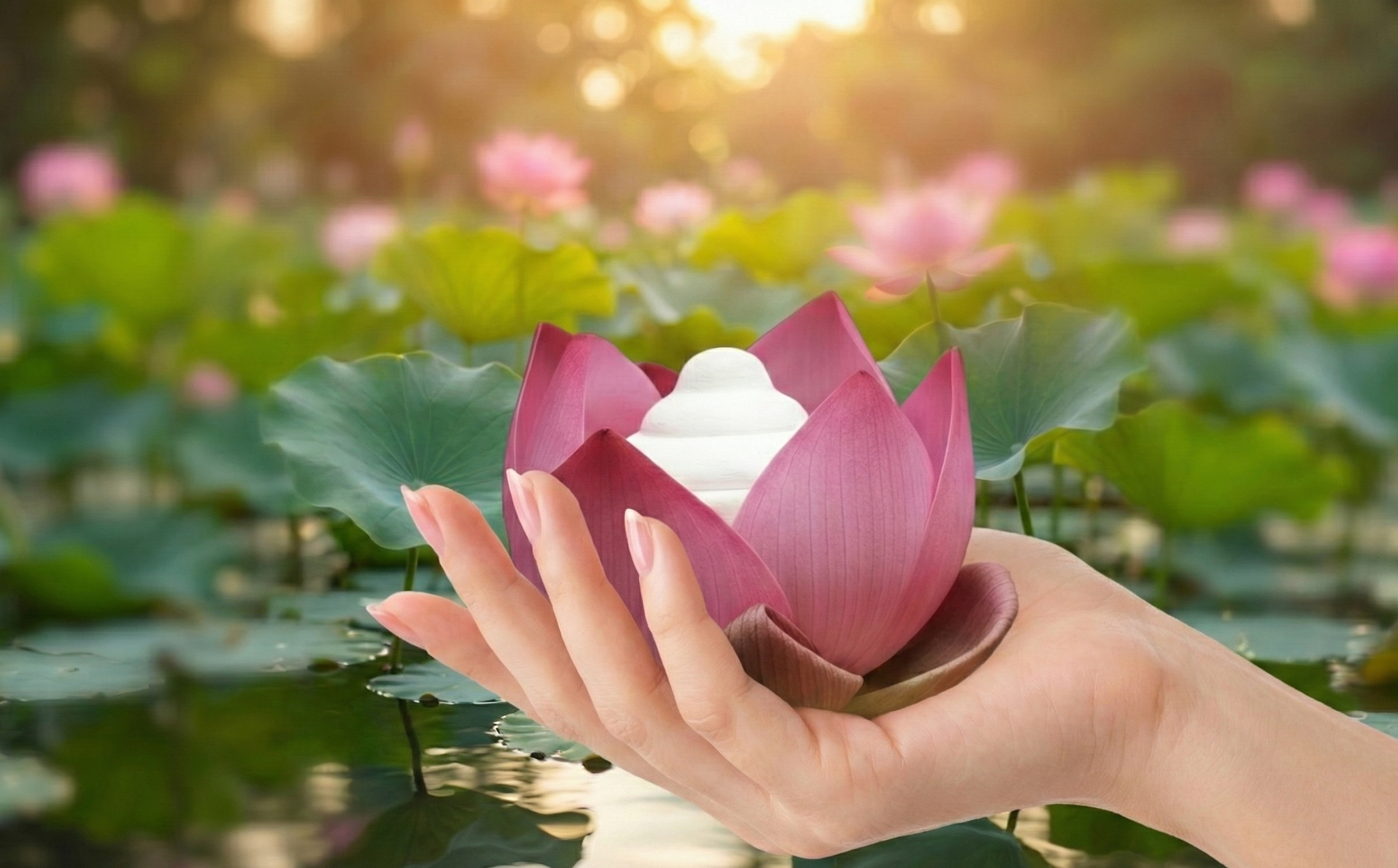 Review Phấn nụ Hoàng cung nụ trắng rất được yêu thích: Tưởng cổ lắm, ai ngờ đánh lên đẹp quá