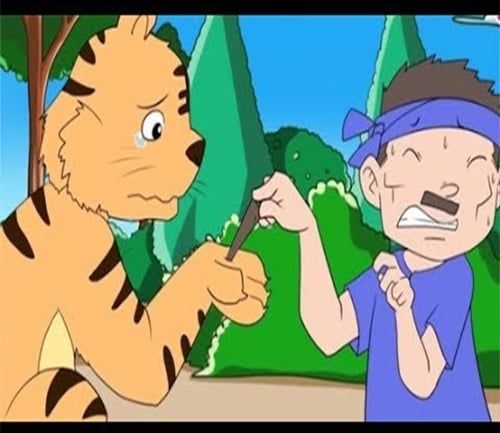 Chuyện người thợ rèn làm mũ cho vua, nhổ gai cho hổ