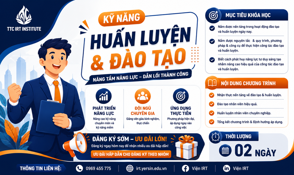 Kỹ năng Huấn luyện và Đào tạo