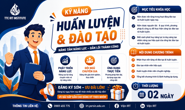 Kỹ năng Huấn luyện và Đào tạo