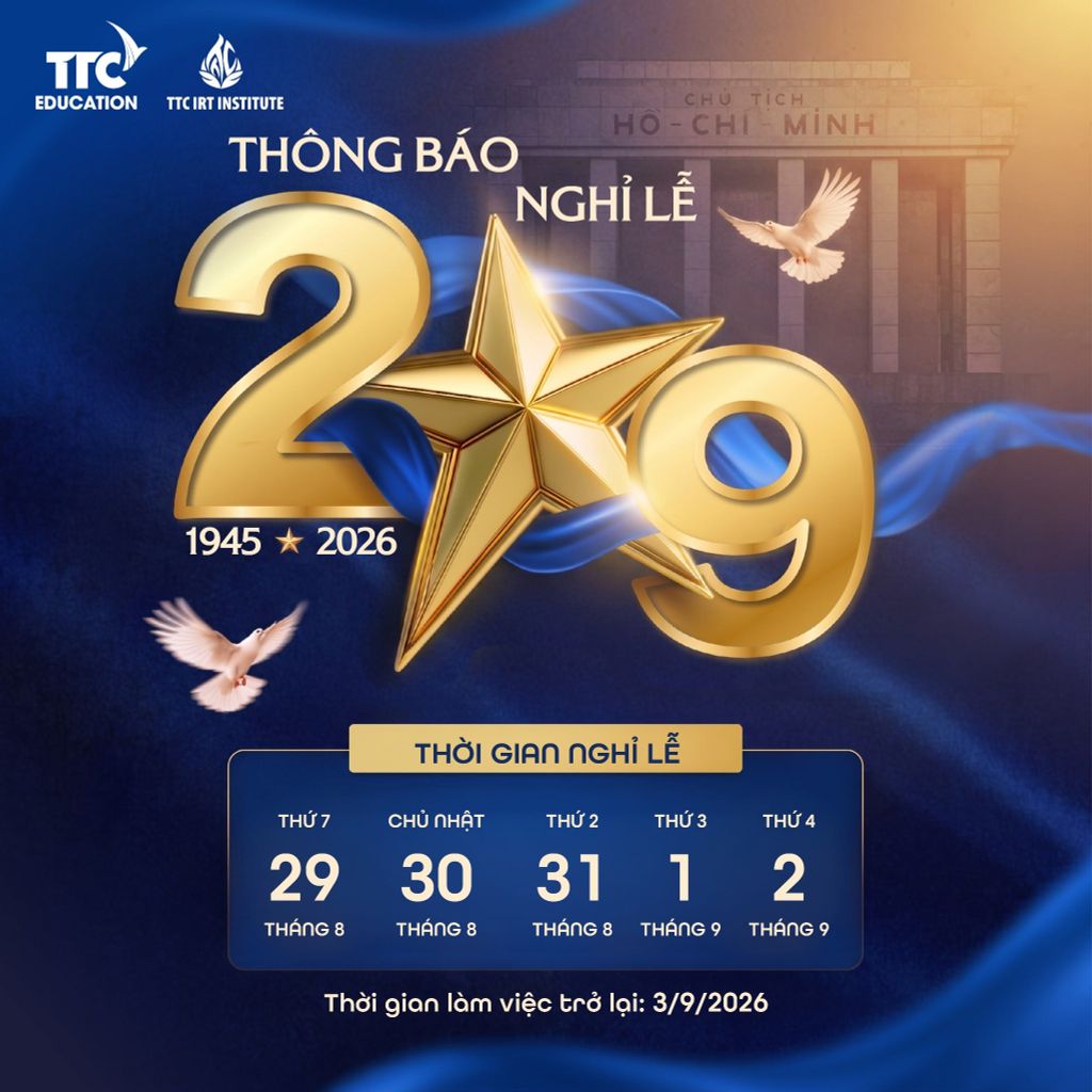 Thông báo nghỉ lễ 02/09