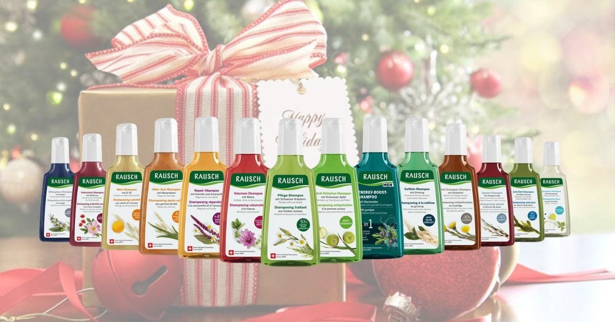 Gợi ý set quà tặng Rausch “Sức khỏe & Tinh tế” cho người thân dịp Giáng Sinh