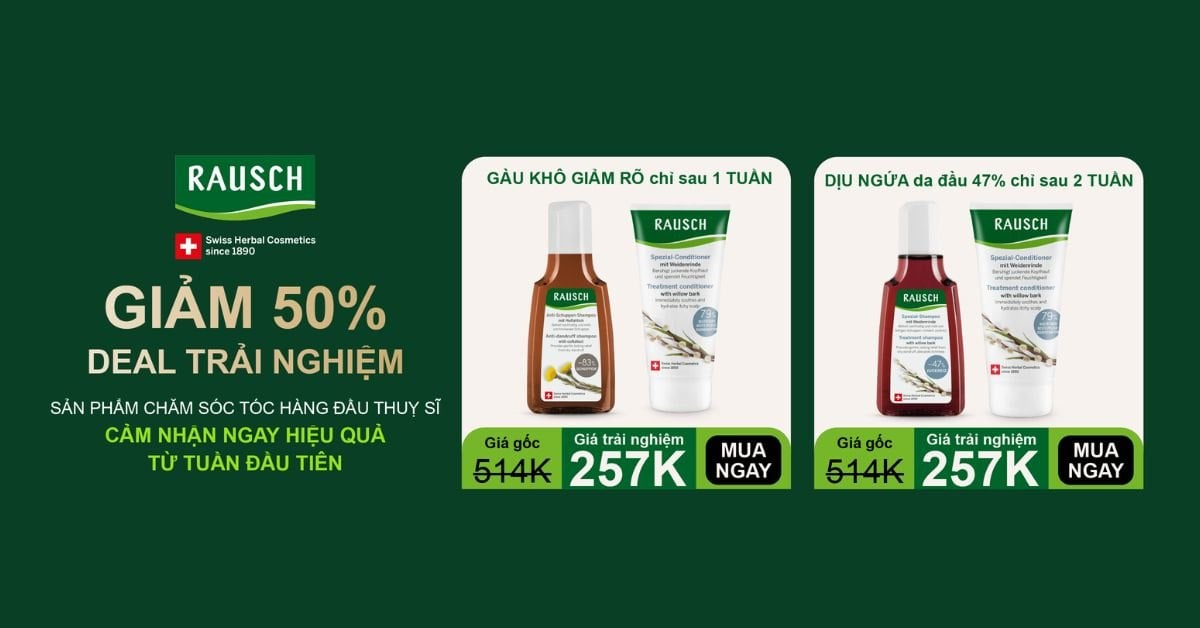 Chương Trình Khuyến Mãi Tháng 12: Mua Rausch Chính Hãng Ở Đâu Giá Tốt Nhất?