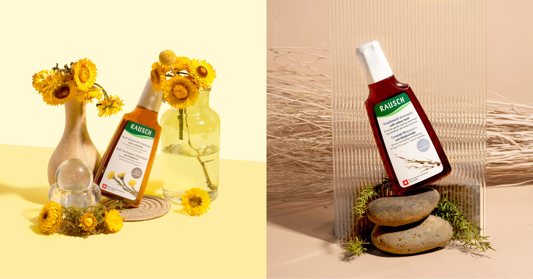 Gợi ý routine Rausch có Piroctone Olamine cho gàu khô