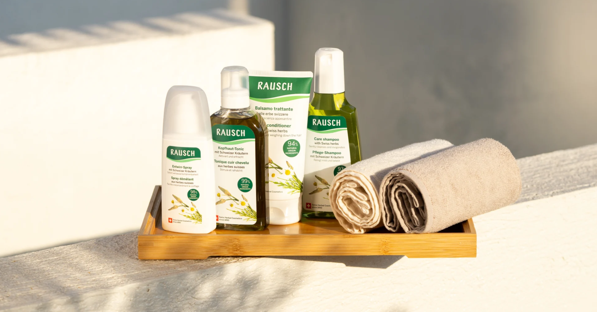 Gợi ý routine Rausch Swiss Herbs cho nam giới chăm sóc tóc hằng ngày
