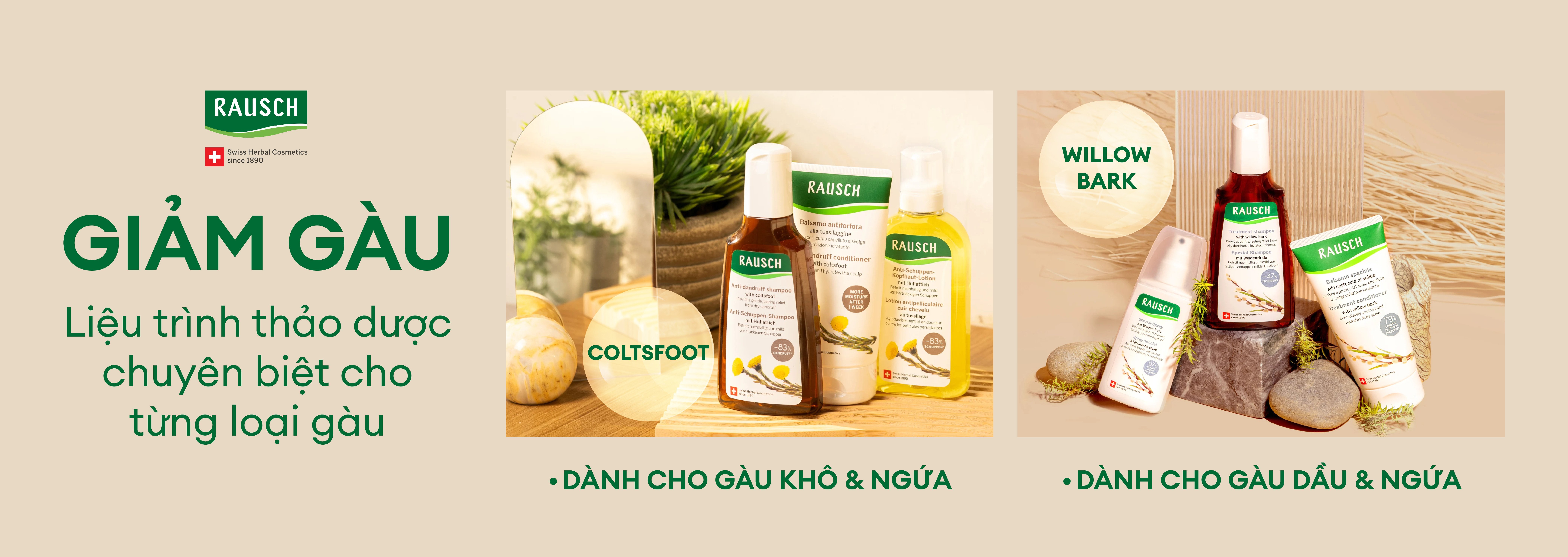 Liệu trình chuyên biệt cho từng loại gàu
