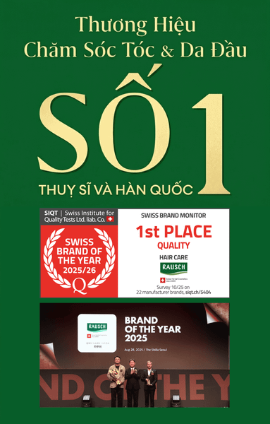 Thương hiệu chăm sóc tóc #1 Thuỵ Sĩ