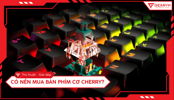 Có nên mua bàn phím cơ Cherry? Đánh giá chi tiết từ A-Z