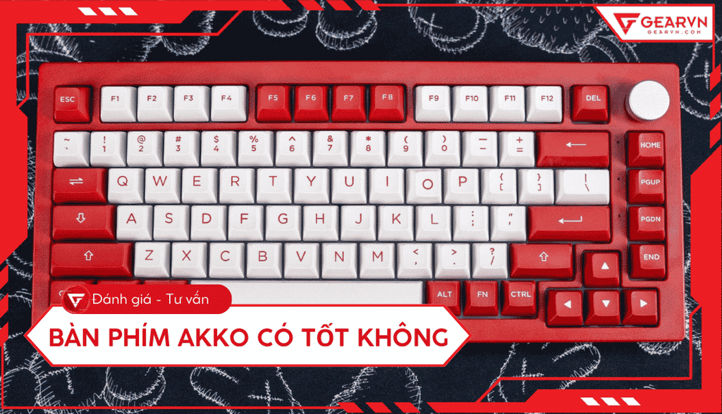 Bàn phím AKKO có tốt không? Đánh giá chi tiết cho người mới
