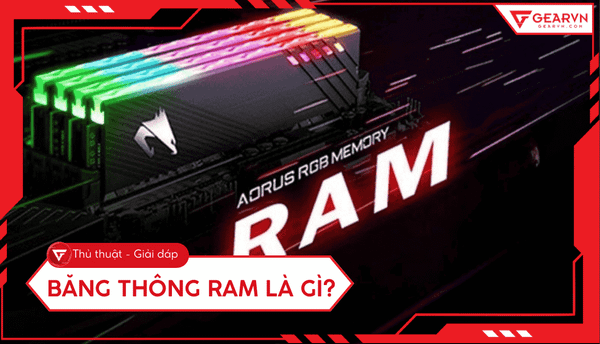 Băng thông RAM là gì? Cách tính và vai trò đối với hiệu năng PC