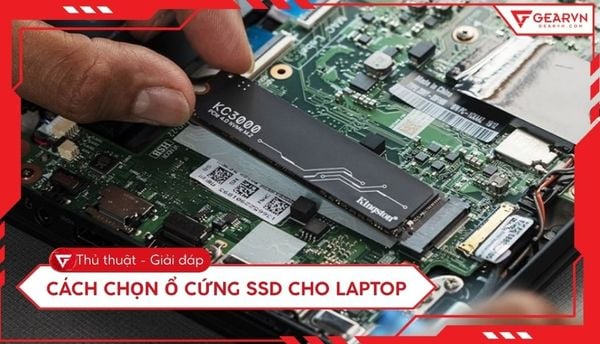 Cách chọn ổ cứng SSD cho laptop phù hợp, tăng tốc máy hiệu quả