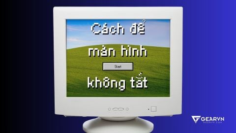 Áp dụng ngay 3 cách để màn hình máy tính không tắt tự động