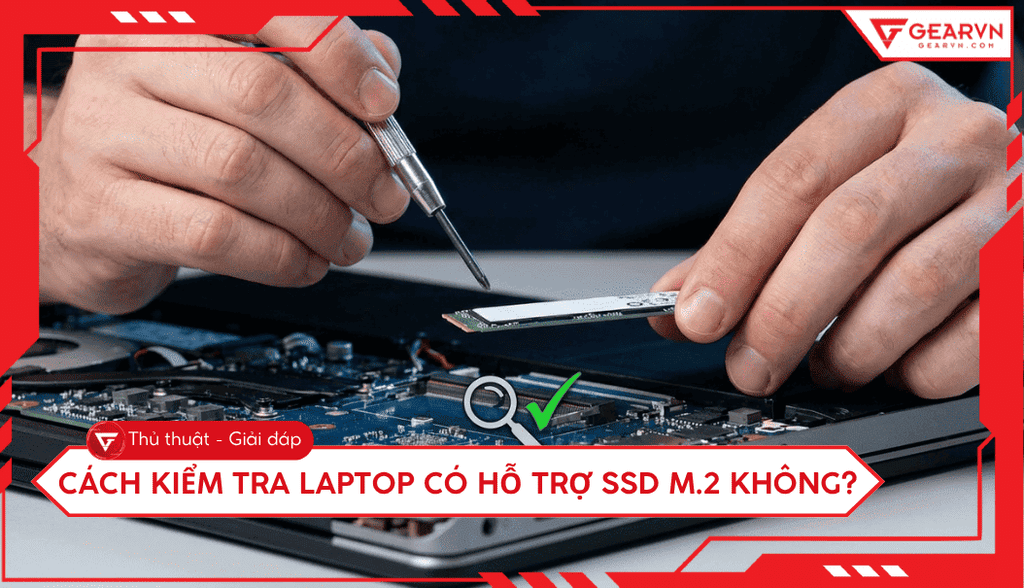 Cách kiểm tra laptop có hỗ trợ SSD M.2 không nhanh nhất