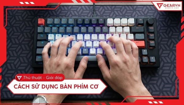 Cách sử dụng bàn phím cơ cho người mới chi tiết từ A - Z