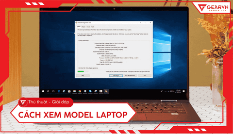 6 cách xem model laptop Dell, HP, Asus,... nhanh và chính xác