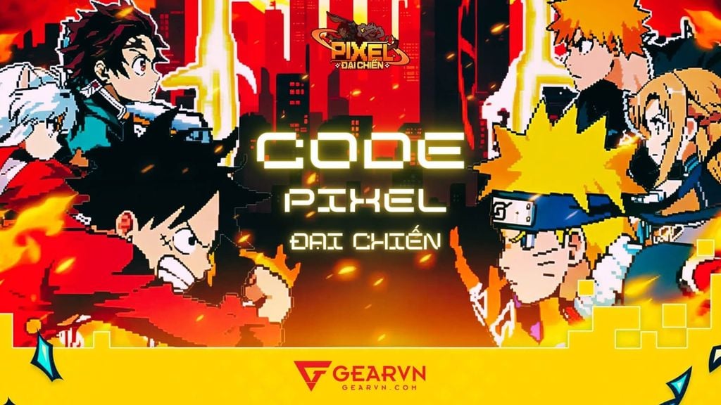 Tổng hợp đầy đủ code Pixel Đại Chiến mới nhất 2026