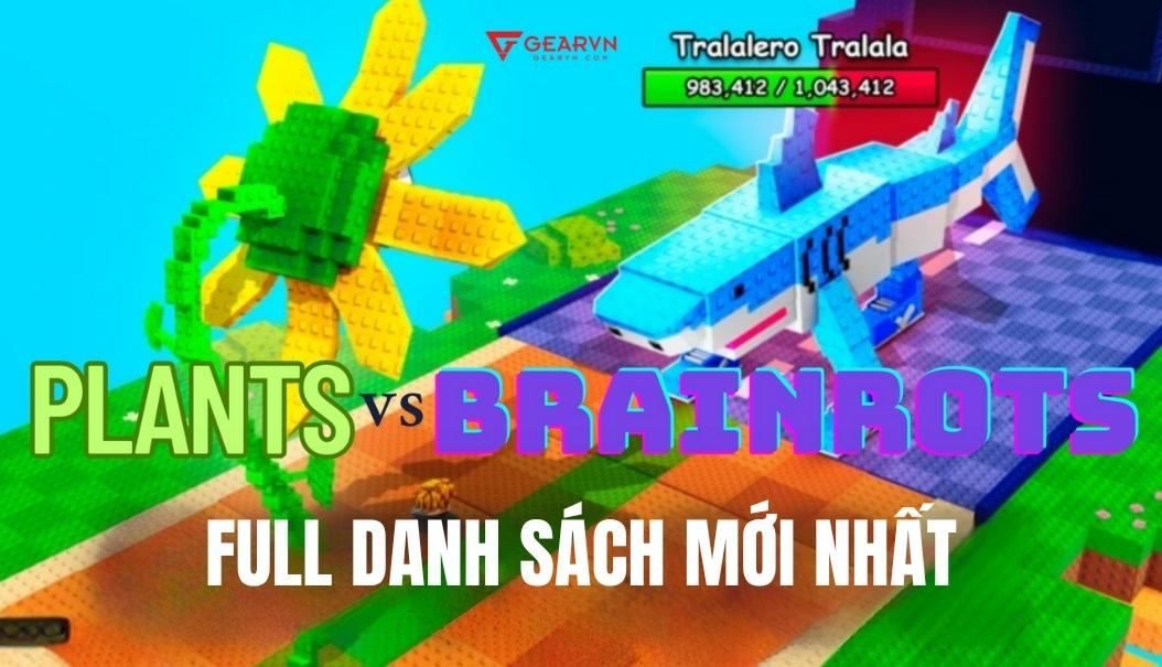Cập nhật full danh sách code Plant vs Brainrot mới nhất cùng cách nhập