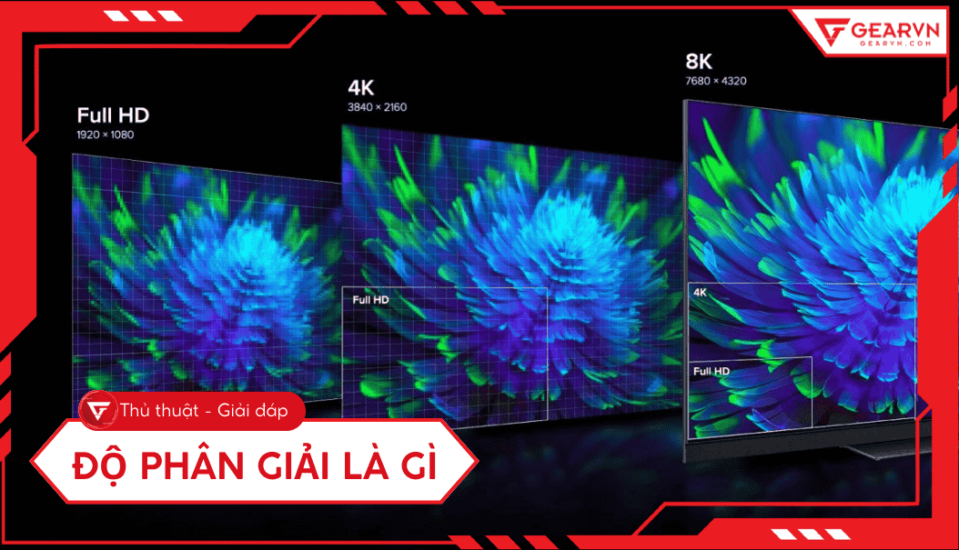 Độ phân giải là gì? Các loại phổ biến, cách chọn màn hình phù hợp