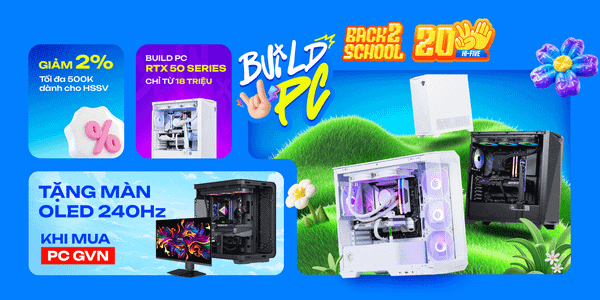 Mua PC nhận ngay ưu đãi hấp dẫn Từ GEARVN dịp B2S 2025