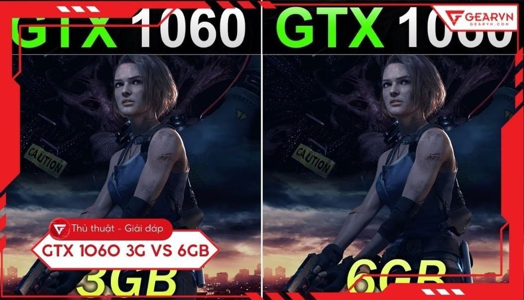 GTX 1060 6GB vs 3GB: Nên chọn phiên bản nào chơi game 2025?