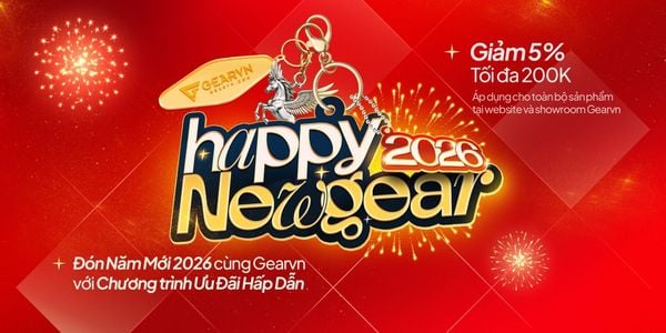 Happy New Gear 2026 - Tết Tây Tất Tay cùng GEARVN