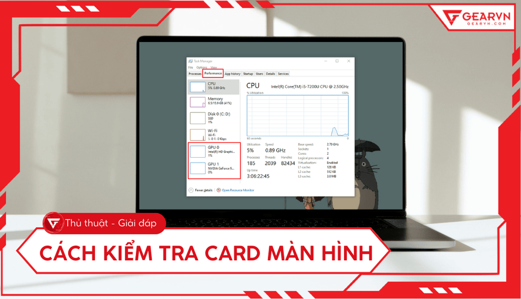 Cách kiểm tra card màn hình: Chi tiết từ A-Z cho máy tính, laptop