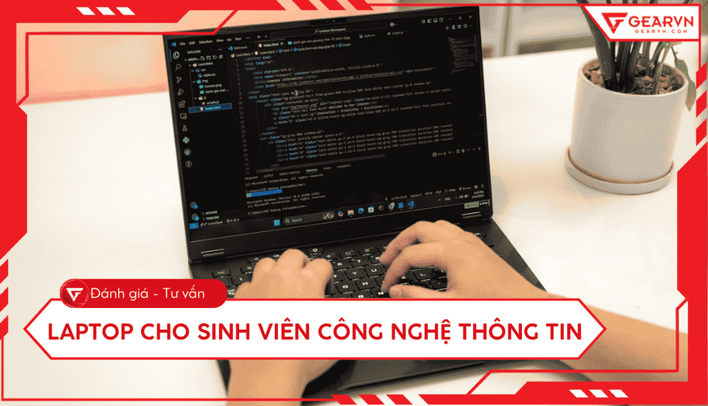Top 5 laptop cho sinh viên công nghệ thông tin 2026 bền bỉ