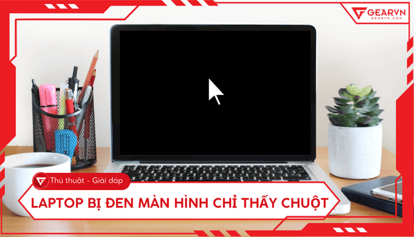 10 cách sửa lỗi màn hình laptop bị đen chỉ hiện con trỏ chuột