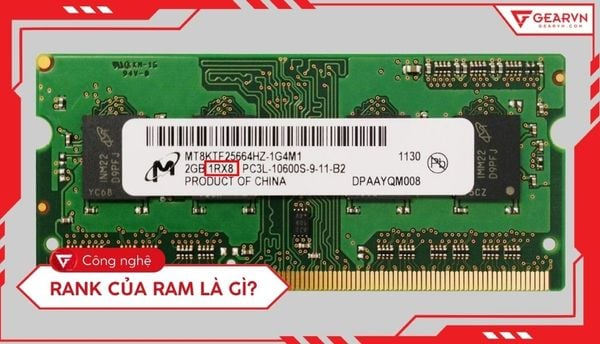 Rank của RAM là gì? Phân biệt Single Rank và Dual Rank chi tiết