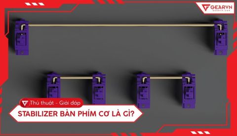 Stabilizer bàn phím cơ là gì? Vai trò và cách nhận biết chi tiết