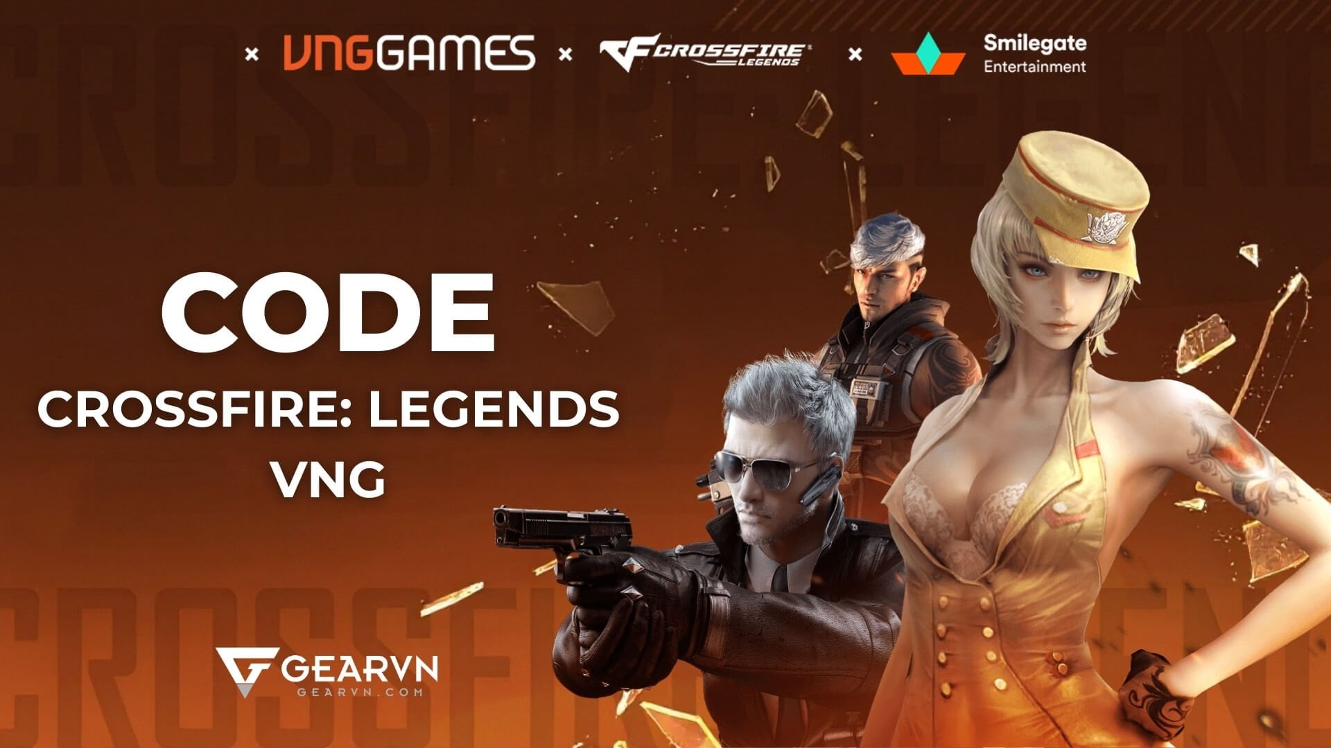 Tổng hợp đầy đủ code game Crossfire Legends Mobile mới ra mắt – GEARVN.COM