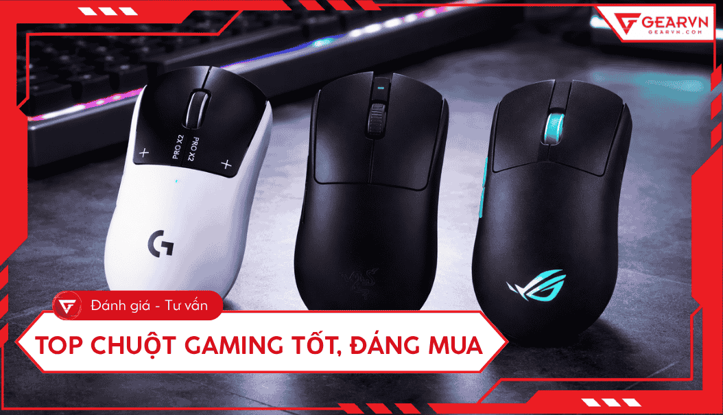 Top 14 chuột gaming tốt nhất 2026: Xu hướng siêu nhẹ và không dây