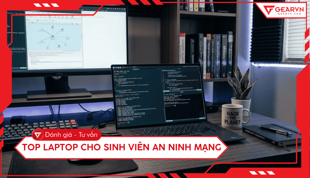 Top 5 Laptop cho sinh viên An ninh mạng cấu hình mạnh 2026