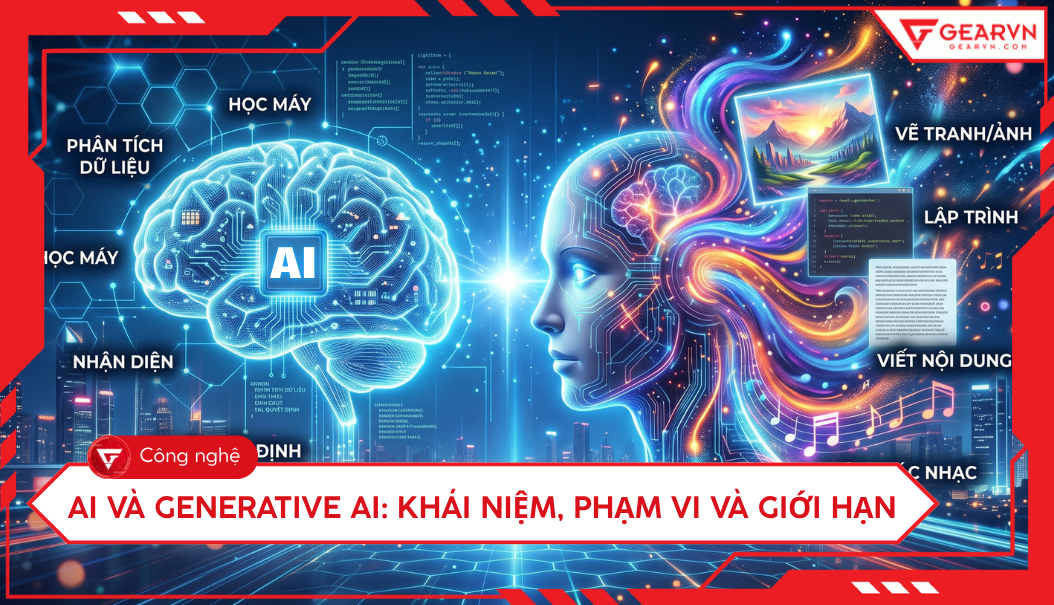 AI và Generative AI: Khái niệm, Phạm vi và Giới hạn – Hướng dẫn cho Người Mới Bắt Đầu