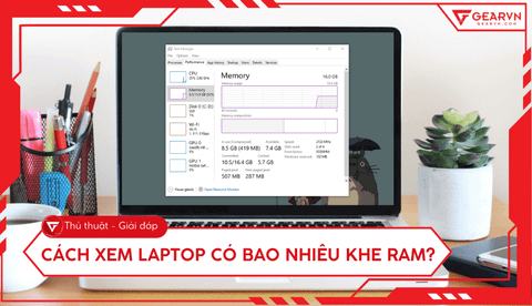 3 Cách xem laptop có bao nhiêu khe RAM không cần tháo máy