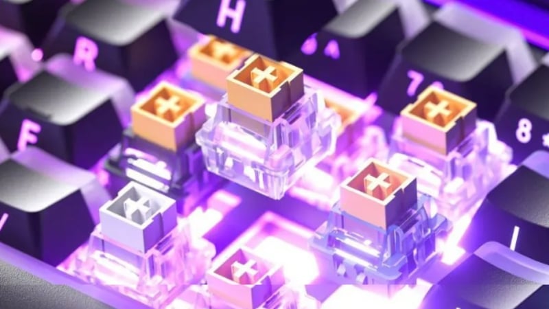 Bàn phím AULA HERO68HE có rapid trigger tối ưu tốc độ phản hồi