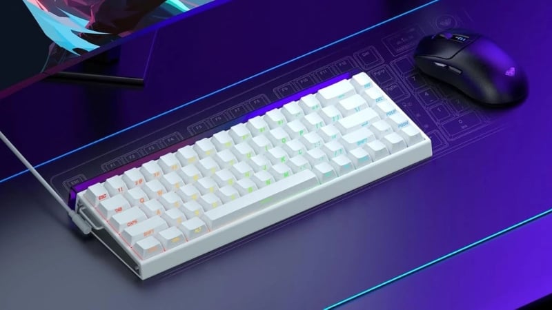 Bàn phím AULA HERO68HE có khả năng kết nối ổn định