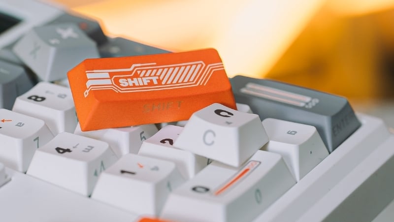 Bàn phím SKYLOONG GK104 PRO Quantum Mech có keycap PBT double shot