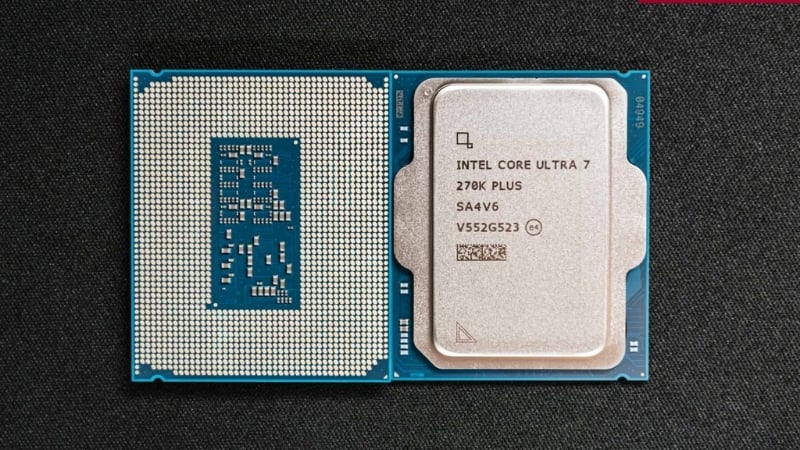Bộ vi xử lý Intel Core Ultra 7 270K Plus có thể tiết kiệm năng lượng thông minh
