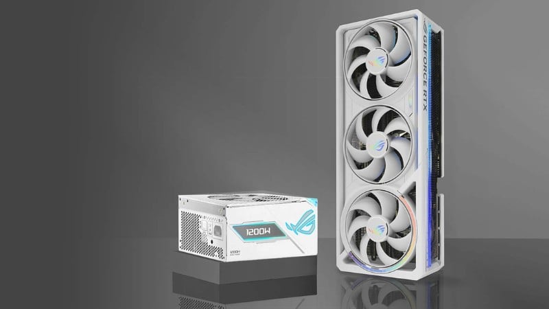 ASUS ROG Astral GeForce RTX 5090 White Edition xuất hiện&nbsp;như một biểu tượng của sự sang trọng